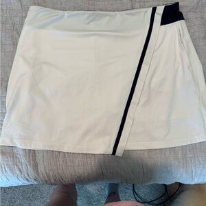 Callaway White Skirt with Black Accent